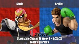 OZone12W8 - LQ - Shade vs AreList