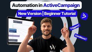 How to create an automation in ActiveCampaign | 2023 Beginners Tutorial 