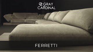 Модульный диван Ferretti от мебельной фабрики Gray Cardinal