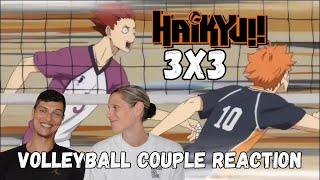 Volleyball Couple Reaction to Haikyu!! S3E3: "Guess Monster"