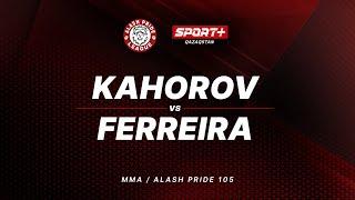 ALASH PRIDE. FC 105: JOSÉ vs KAHOROV