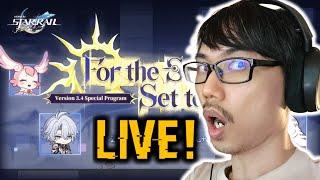 HUGE STREAM! FATE COLLAB REVEAL? 3.4 HONKAI STAR RAIL WATCH PARTY! | Livestream
