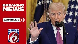 WATCH LIVE: President Trump speaks about U.S. planes attacking nuclear sites in Iran