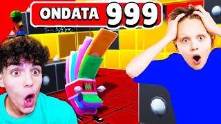 I BIMBI PIU FORTI D'ITALIA vs 999 ONDATE su BLOCK DASH di STUMBLE GUYS! *record*