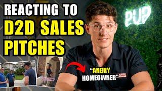 Reacting to Door to Door Sales Pitches