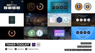 Countdown Timer Toolkit / After Effects Project Files Download