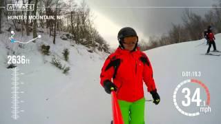 Trace: Skiing - Alexander Kovmir at Hunter Mountain