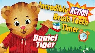 Incredible Action Timer Lets brush with  Daniel Tiger