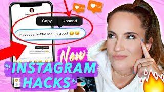 12 NEW Instagram Hacks!! Unsend DM's, Mute Accounts, etc!!