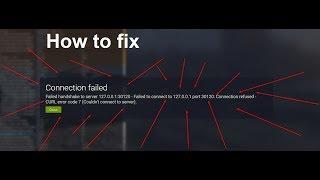 How to fix the error "CURL error code 7" on FiveM server