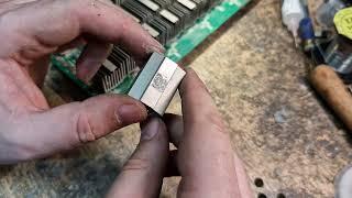 Antminer t17 / Отпал радиатор? Не беда. (fix lost heat sinks)