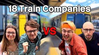 We Raced to Ride EVERY Train Company in London!