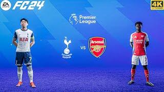 FC 24 - Tottenham Hotspur Vs Arsenal | North London Derby | Premier League 24/25 Full Match | 4K HDR