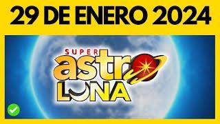 Resultado de ASTRO LUNA hoy lunes 29 de enero del 2024 