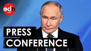 LIVE: Russian President Vladimir Putin Answers Questions at Annual News Conference