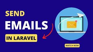 How to send emails in Laravel | Arabic