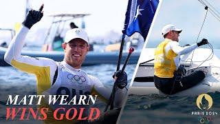 Matt Wearn Retains Men's Dinghy Olympic Title, Pavlos Kontides Silver - Sailing Olympics 2024