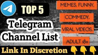 telegram channel link || top 5 meme channel || telegram channel list