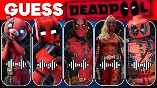 Guess Deadpool Variants And Dance by Their Voice ~ Ultimate Deadpool Quiz | NSYNC - Bye Bye Bye