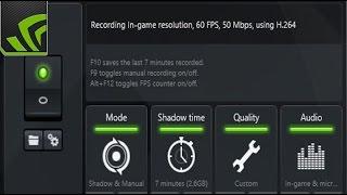 Best Shadowplay Settings