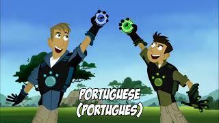 Wild Kratts Theme Song In 10 Languages (Multilanguage Mashup)