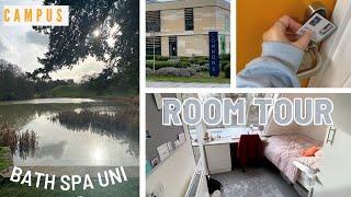 short campus tour & gardens room tour | BATH SPA UNIVERSITY