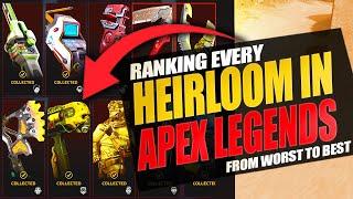 Apex Legends Heirloom Tier List (RANKING EVERY HEIRLOOM FROM WORST TO BEST ) Apex Legends Season 12