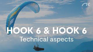 Hook 6 & Hook 6 P Technical aspects | Niviuk Paragliders