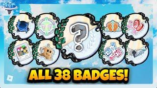 How To Get ALL 38 BADGES (+ ??? Hidden Secret) in THE GAMES HUB! | Roblox The Games Event