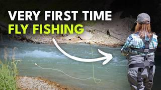 Teaching Someone How To Fly Fish in One Day!
