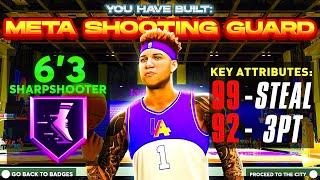 THE #1 META PRO AM SHOOTING GUARD BUILD IN NBA 2K23!