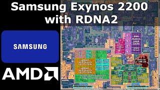 Samsung Exynos 2200 with RDNA2 graphics die shot analysis - Part 1