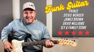 5 Funk Guitar Techniques You Need To Know. Guitar Daily Ep 372