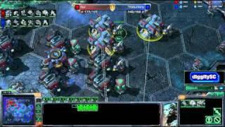 Starcraft 2:  ThisisJimmy v Baz on Shakuras Plateau