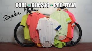 Core vs Classic vs Pro Team: Rapha Jersey Showdown