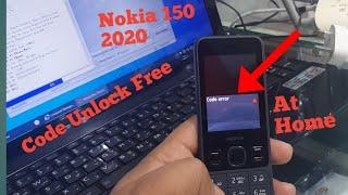 Nokia 150 (2020) TA-1235 security code unlock with miracle 2.58 at Home || Nokia 150 factory reset