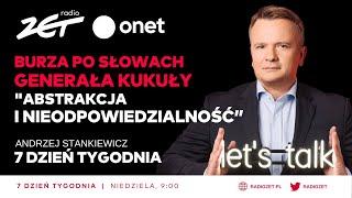 ️"BURZA PO SŁOWACH GENERAŁA KUKUŁY. "ABSTRAKCJA I NIEODPOWIEDZIALNOŚĆ" | 7. Dzień Tygodnia