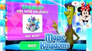 UNLOCKED SPAMLEY + A FROZEN SURPRISE! Disney Magic Kingdoms | Gameplay Walkthrough Ep.357