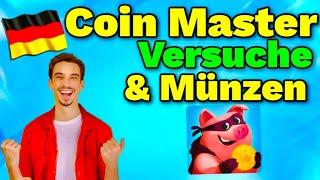 Coin Master Hack Deutsch - Unendlich Versuche und Münzen Hack/Cheats  [Tipps und Tricks] 2025