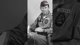 American Flying Legend- Chuck Yeager #history #shortvideo #shortsfeed #ww2 #shorts #aviation
