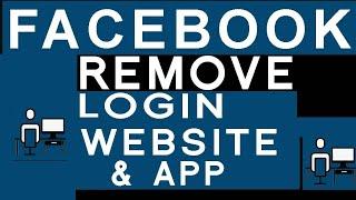 Remove Website And Apps Logged in Using Facebook Account