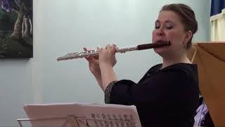 J.J. Quartz Suite in e moll for flute solo. Elena Isaeva