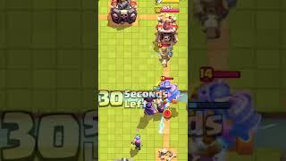 Mega knight cycle  is crazy #clashroyale