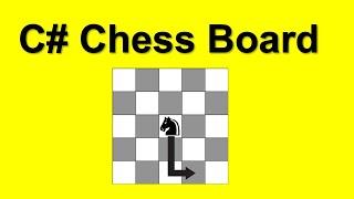 C# Chess Board Game 01 intro