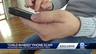 Milwaukee man lost $5,000 in Apple Pay trick