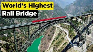 Chenab Rail Bridge: India Opens World’s Highest Railway Bridge in Kashmir