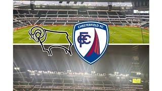 Cup victory! Derby County vs Chesterfield matchday vlog!