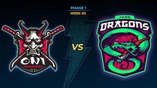 SMITE Pro League Season X: Phase 1 Week 2 Oni Warriors Vs Jade Dragons