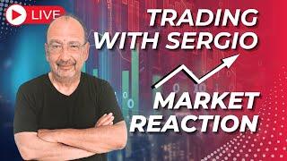 TRADING WITH SERGIO - MARKETS IN TURMOIL - CRASH OF 2025? - LIVE Q&A - MY POSITIONS