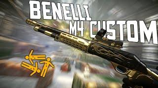 Warface GOLD Benelli M4 Custom - New shotgun